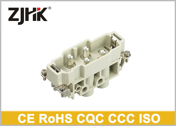 Промышленный высокопроизводительный проволочный разъем HK 004 2 Комбинационный вставка 690V 250V 70 и 16A